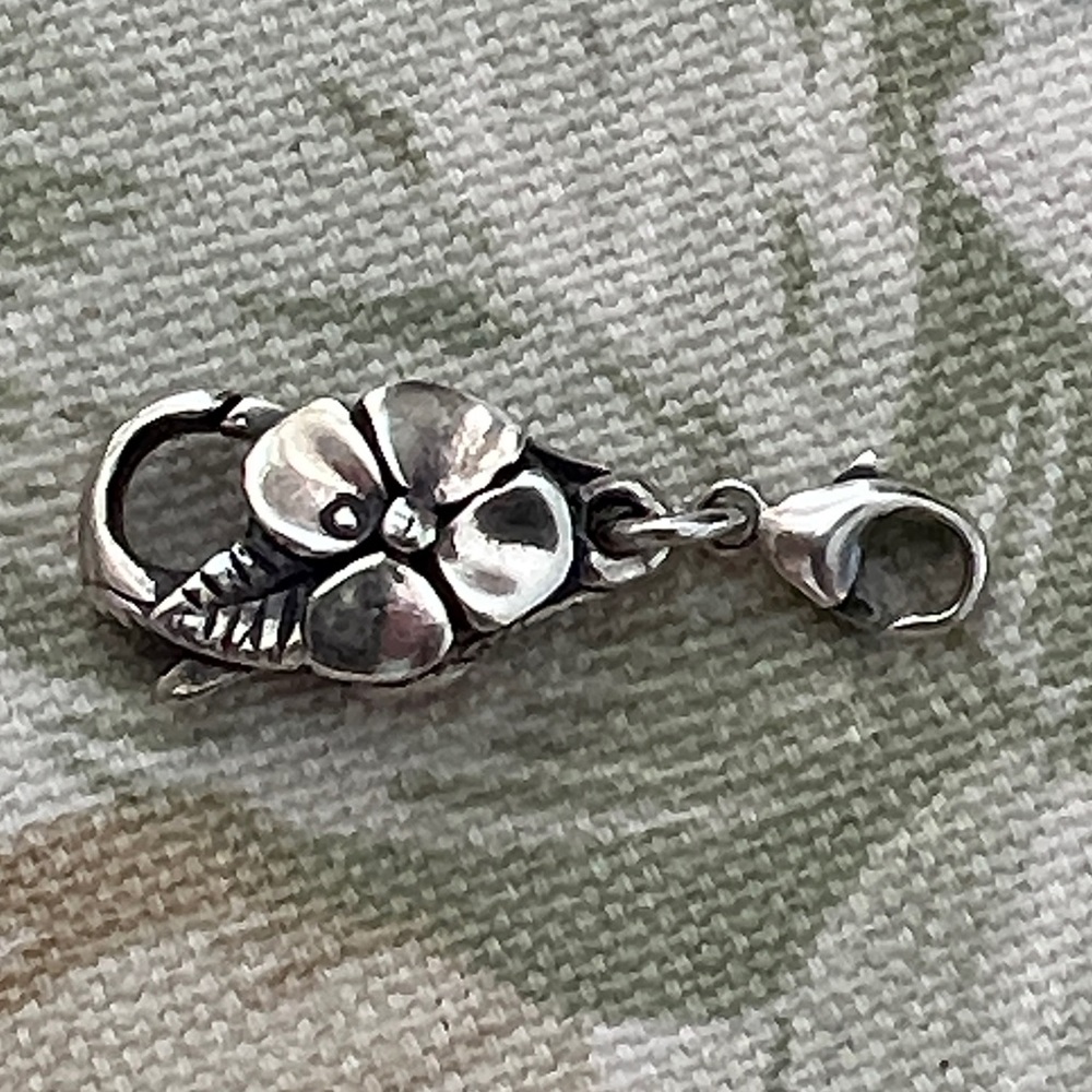 Trollbeads Big Flower Clasp Sterling Silver - Picture 2 of 7